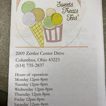 Sweets, Treats, & Tees - Hours of operation. - Popcorn Shops Near Me - Columbus, Ohio