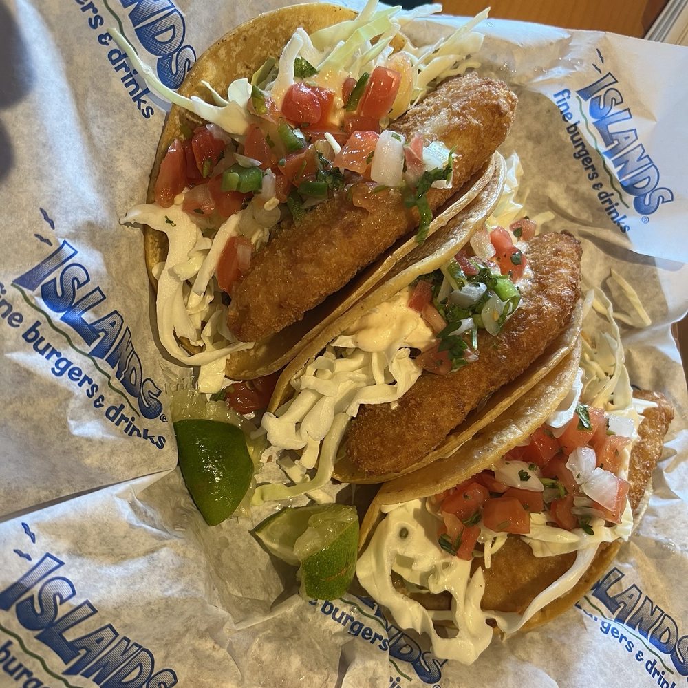 Islands Restaurant - Fish tacos - Burgers Near Me - San Diego, California