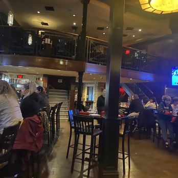Downtown Louie's - Upstairs seating with the lounge area - American Near Me - Detroit, Michigan Downtown Louie's - Upstairs seating with the lounge area - American Near Me - Detroit, Michigan