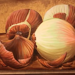 Painting at Monicals