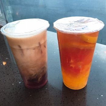Twinkle Tea - Alhambra - fluffy assam black tea and green tea with passion fruit jelly - Coffee & Tea Near Me - Alhambra, California
