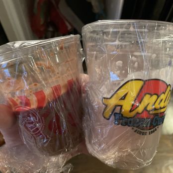 Andy's Frozen Custard - Our giant cups of ice cream that I paid WAY more than I wanted too! - Ice Cream & Frozen Yogurt Near Me - Glen Ellyn, Illinois Andy's Frozen Custard - Our giant cups of ice cream that I paid WAY more than I wanted too! - Ice Cream & Frozen Yogurt Near Me - Glen Ellyn, Illinois