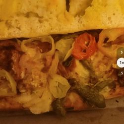 Domino's Pizza - This was my thrown together italian sub.