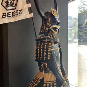 BEEST - Samurai decor - Ramen Near Me - Vancouver, British Columbia BEEST - Samurai decor - Ramen Near Me - Vancouver, British Columbia