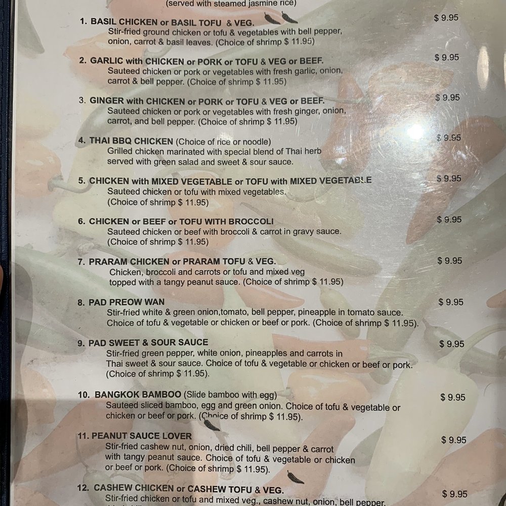 Basil Thai Urbana - Menu 7 September 2019 - Thai Near Me - Urbana, Illinois Basil Thai Urbana - Menu 7 September 2019 - Thai Near Me - Urbana, Illinois