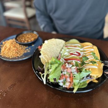 Uncle Julio's - a plate of food and a bowl of beans - Mexican Near Me - Tulsa, Oklahoma Uncle Julio's - a plate of food and a bowl of beans - Mexican Near Me - Tulsa, Oklahoma