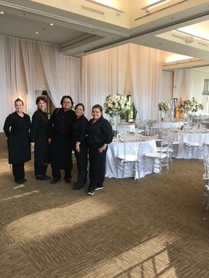Professional Party Staffers - We do the work, you enjoy the party! Call us for more information for staffing, dates, and pricing!