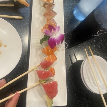 Nara Sushi - Rainbow Roll - Sushi Bars Near Me - Folsom, California Nara Sushi - Rainbow Roll - Sushi Bars Near Me - Folsom, California