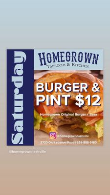 Homegrown Taproom & Kitchen by null