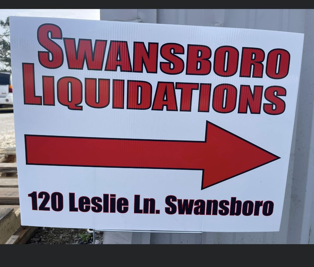 SWANSBORO LIQUIDATONS Updated September 2024 120 Leslie Ln