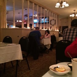 Cafe Roma - Intimate seating, mood lighting and good food.