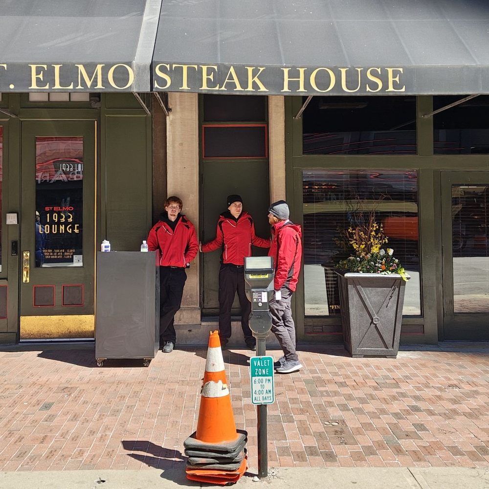 St. Elmo Steak House - Valet stand - Steakhouses Near Me - Indianapolis, Indiana St. Elmo Steak House - Valet stand - Steakhouses Near Me - Indianapolis, Indiana