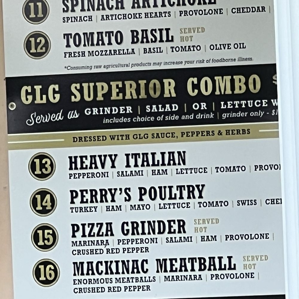 Menu Menu