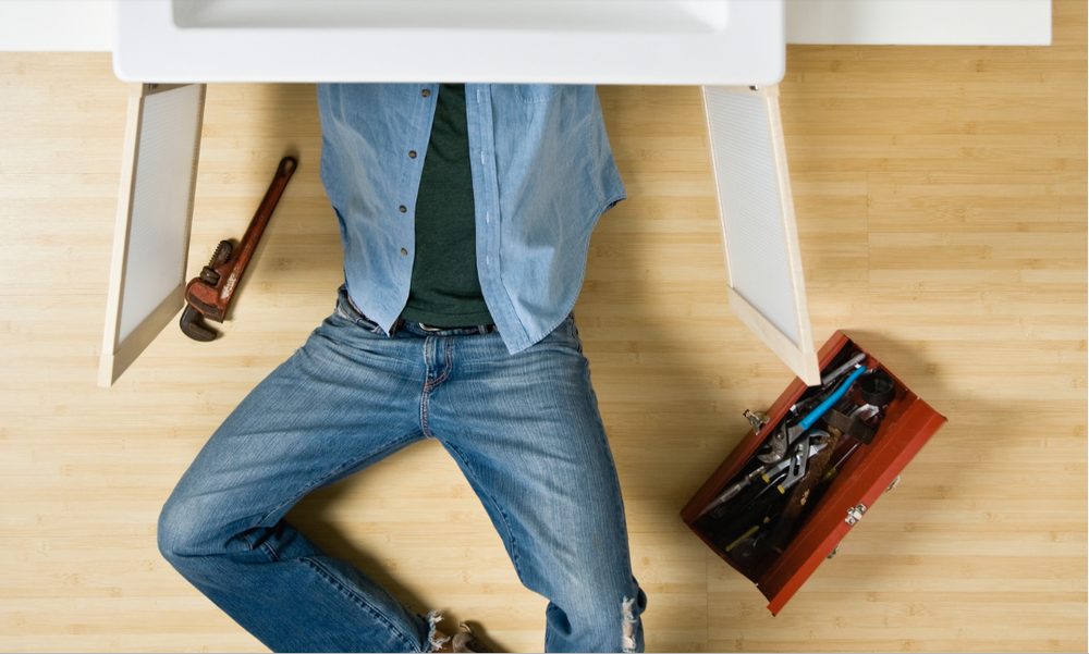 Slide of Old School Plumbing