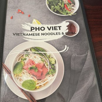 Pho Viet - The menu - Vietnamese Near Me - Pleasant Hill, California