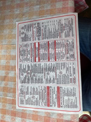Menu photo 1 Mario's Italian Cafe Palm Desert, CA Menu photo 1 Mario's Italian Cafe Palm Desert, CA