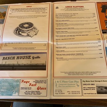 Ranch House Grille - Menu - Breakfast & Brunch Near Me - Page, Arizona Ranch House Grille - Menu - Breakfast & Brunch Near Me - Page, Arizona