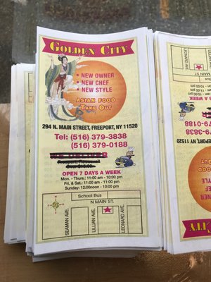 Menu photo 3 Golden City Asian Restaurant Freeport, NY