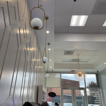 TEA Nails - New focal wall and lighting! - Nail Salons Near Me - Dublin, California