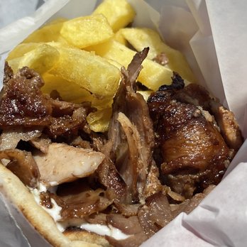 The Greeks - Pork Gyro Sandwich - Greek Near Me - Holiday, Florida