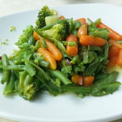Frangus - Verduras salteadas.