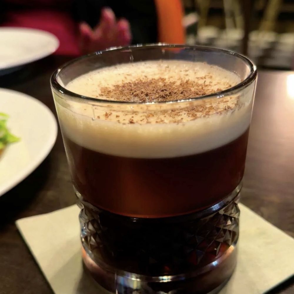 Vice And Virtue - Signature cocktail: The Midnight Confession Carajillo - Speakeasies Near Me - Youngstown, Ohio Vice And Virtue - Signature cocktail: The Midnight Confession Carajillo - Speakeasies Near Me - Youngstown, Ohio