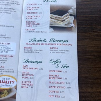 Grandmas NY Pizza - Menu - Desserts Near Me - Cumming, Georgia
