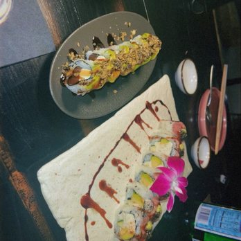 Kyojin DC - Left: monkey roll  Right: Wagyu roll - Sushi Bars Near Me - Washington, DC, District of Columbia