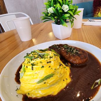 Okaeri Cafe - Onurice Hamburg Steak - Japanese Near Me - Richardson, Texas