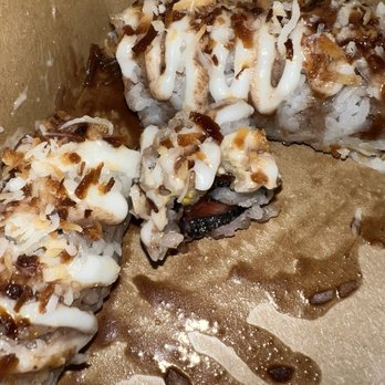 Five Sushi Brothers - Dessert roll panda dad. It was different and fun to try but not something I would order again. - Sushi Bars Near Me - Provo, Utah