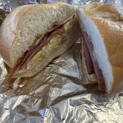 Jack's NYC Bagels and Deli - Egg cheese pork roll on a roll