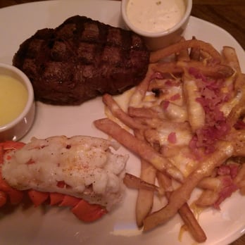 Outback Steakhouse - 9 oz filet mignon with laughable lobster tail - Steakhouses Near Me - Newington, Connecticut Outback Steakhouse - 9 oz filet mignon with laughable lobster tail - Steakhouses Near Me - Newington, Connecticut