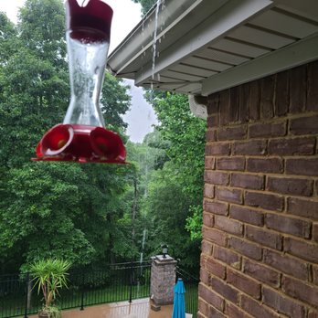 LeafFilter - This is during a minor rain. During a shower, it looks like Niagra falls. - Gutter Services Near Me - Louisville, Kentucky