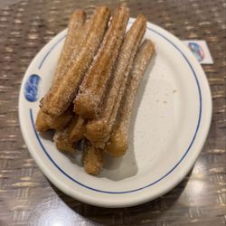 San Agustín Chocolates & Churros - Churro plate