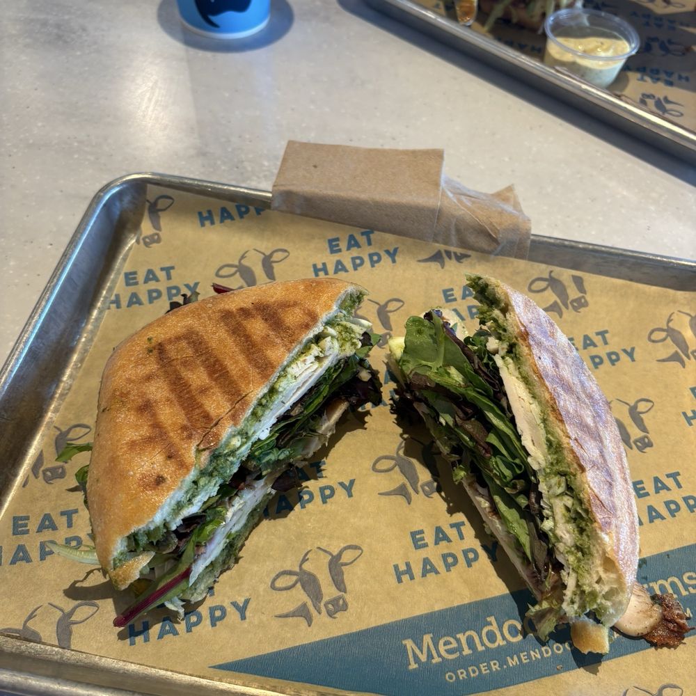 Mendocino Farms - Chicken Pesto Caprese - Salad Near Me - Denver, Colorado Mendocino Farms - Chicken Pesto Caprese - Salad Near Me - Denver, Colorado