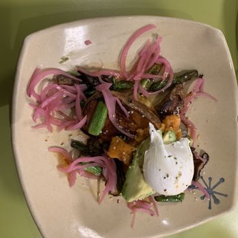 Snooze, an A.M. Eatery - Sweet Potato Veggie Smash Up* - Breakfast & Brunch Near Me - Phoenix, Arizona