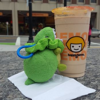 Happy Lemon - Boston - Gotta love the classic milk tea - Coffee & Tea Near Me - Boston, Massachusetts