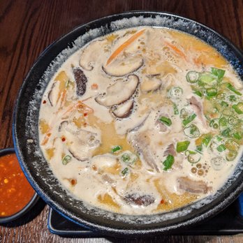 P.F. Chang's - Tonkatsu Ramen with pork. Lovely earthy flavor from the mushrooms. - Asian Fusion Near Me - Bakersfield, California P.F. Chang's - Tonkatsu Ramen with pork. Lovely earthy flavor from the mushrooms. - Asian Fusion Near Me - Bakersfield, California