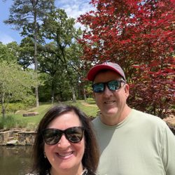Caren P Hull, DDS - Dr Caren Hull with her husband Dr Bryan Hull MD on vacation