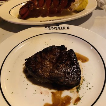 Frankie's The Steakhouse - 2lb lobster OMG so so delish and sirloin steak cooked perfectly. Oysters are so fresh. - Steakhouses Near Me - Duluth, Georgia Frankie's The Steakhouse - 2lb lobster OMG so so delish and sirloin steak cooked perfectly. Oysters are so fresh. - Steakhouses Near Me - Duluth, Georgia