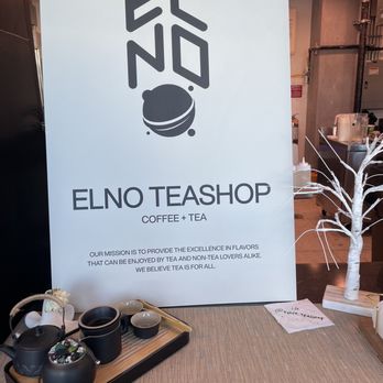ELNO - Their signage - Coffee & Tea Near Me - Panorama City, California ELNO - Their signage - Coffee & Tea Near Me - Panorama City, California