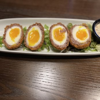 Thirsty Lion - Scotch egg - American Near Me - Dallas, Texas Thirsty Lion - Scotch egg - American Near Me - Dallas, Texas