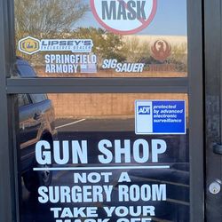 Rebels Arms - Here's the kicker, the sign when you open the door says no stupid people allowed