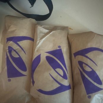 Taco Bell - the 3 tacos he's gave us when we spacifically asked for chicken - Fast Food Near Me - Hampstead, Maryland Taco Bell - the 3 tacos he's gave us when we spacifically asked for chicken - Fast Food Near Me - Hampstead, Maryland