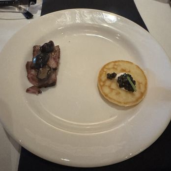 The Capital Grille - Tenderloin with blueberries and a caviar ...?‽ all right - Wine Bars Near Me - Lone Tree, Colorado