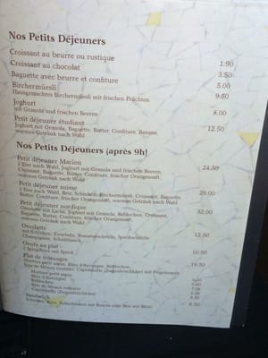 Menu photo 4 Chez Marion Zürich, ZH Menu photo 4 Chez Marion Zürich, ZH