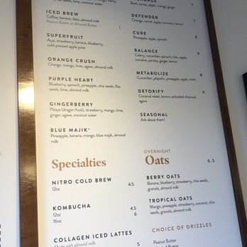 Toastique - Menu board #2 - Juice Bars & Smoothies Near Me - Washington, DC, District of Columbia Toastique - Menu board #2 - Juice Bars & Smoothies Near Me - Washington, DC, District of Columbia