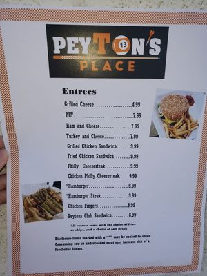 Menu photo 2 Peyton's Place Knoxville, TN Menu photo 2 Peyton's Place Knoxville, TN