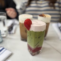 Strawberry matcha Strawberry matcha