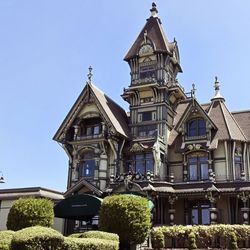 Carson Mansion - taken during a sunny afternoon